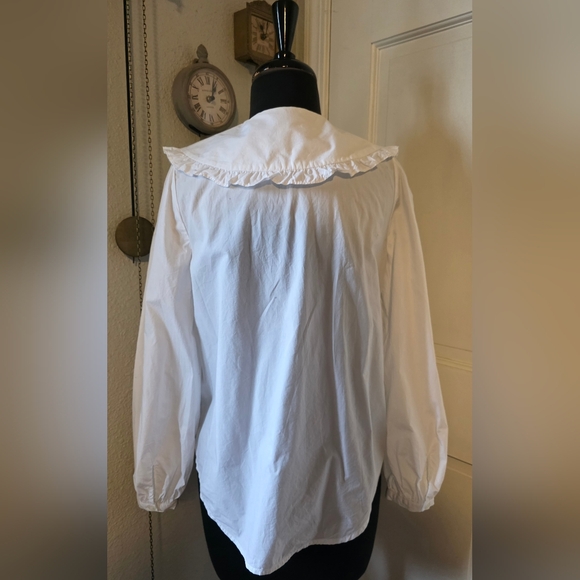 Who What Wear Peter Pan Collared Blouse - Picture 4 of 5